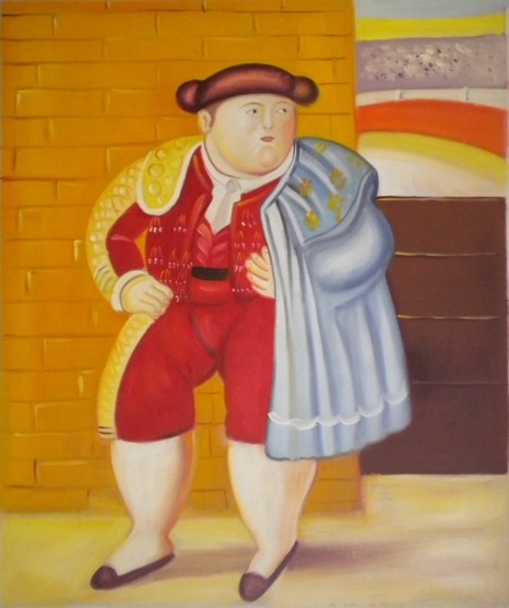 Vendita falso d'autore Torero I di Fernando Botero